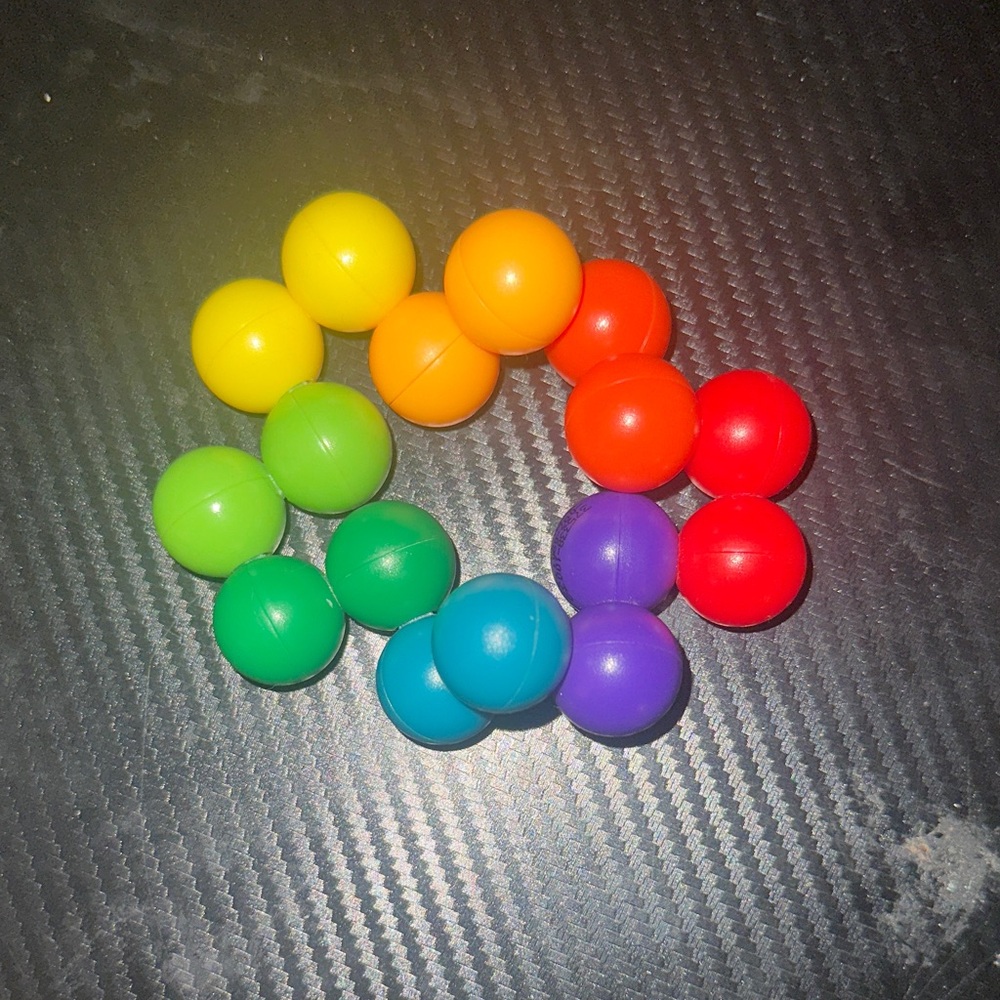 Colorful Rainbow Ball Set for Kids